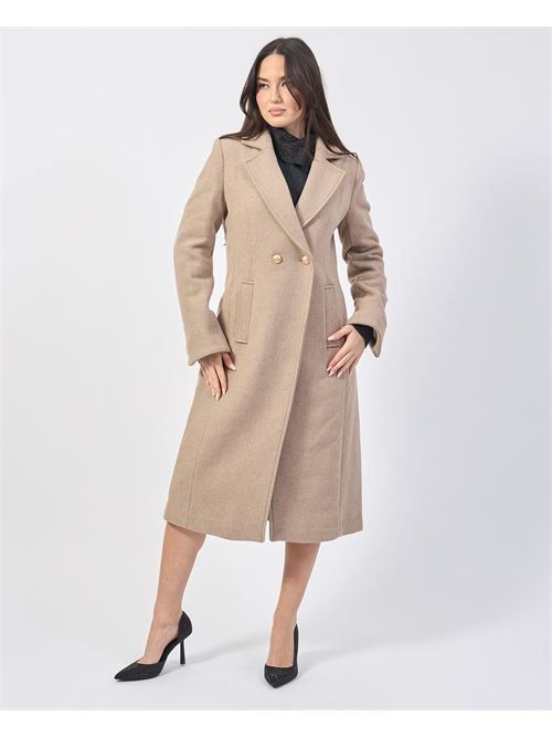 Manteau long Yes Zee en laine mélangée YES ZEE | O042-KK000212